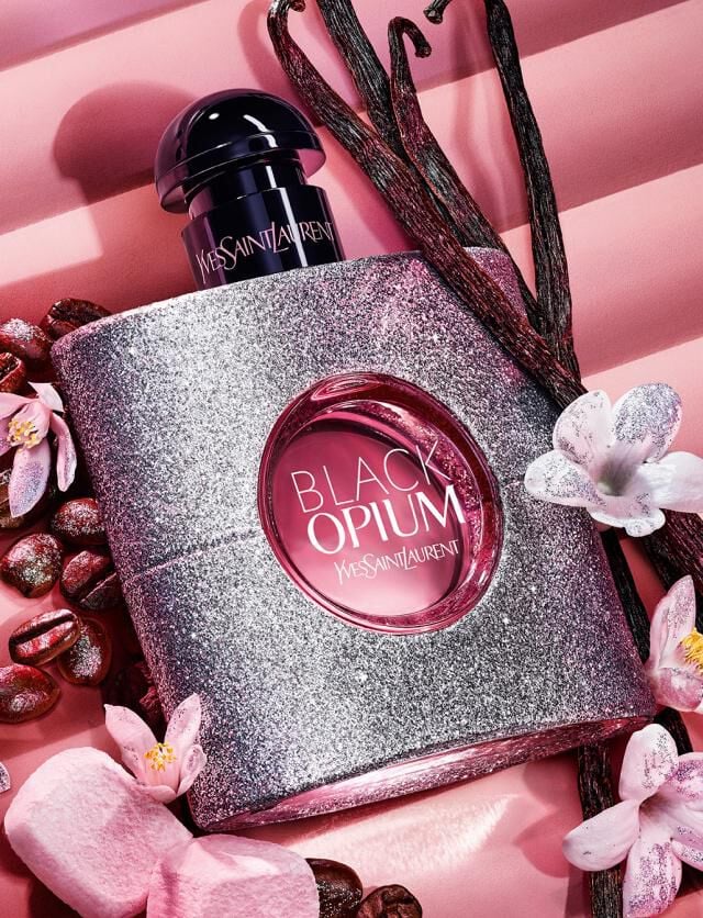 アクセサリー Yves Saint Laurent Black Opium 90ml Black Opium Eau de Parfum Glitter | YSL Beauty Australia
