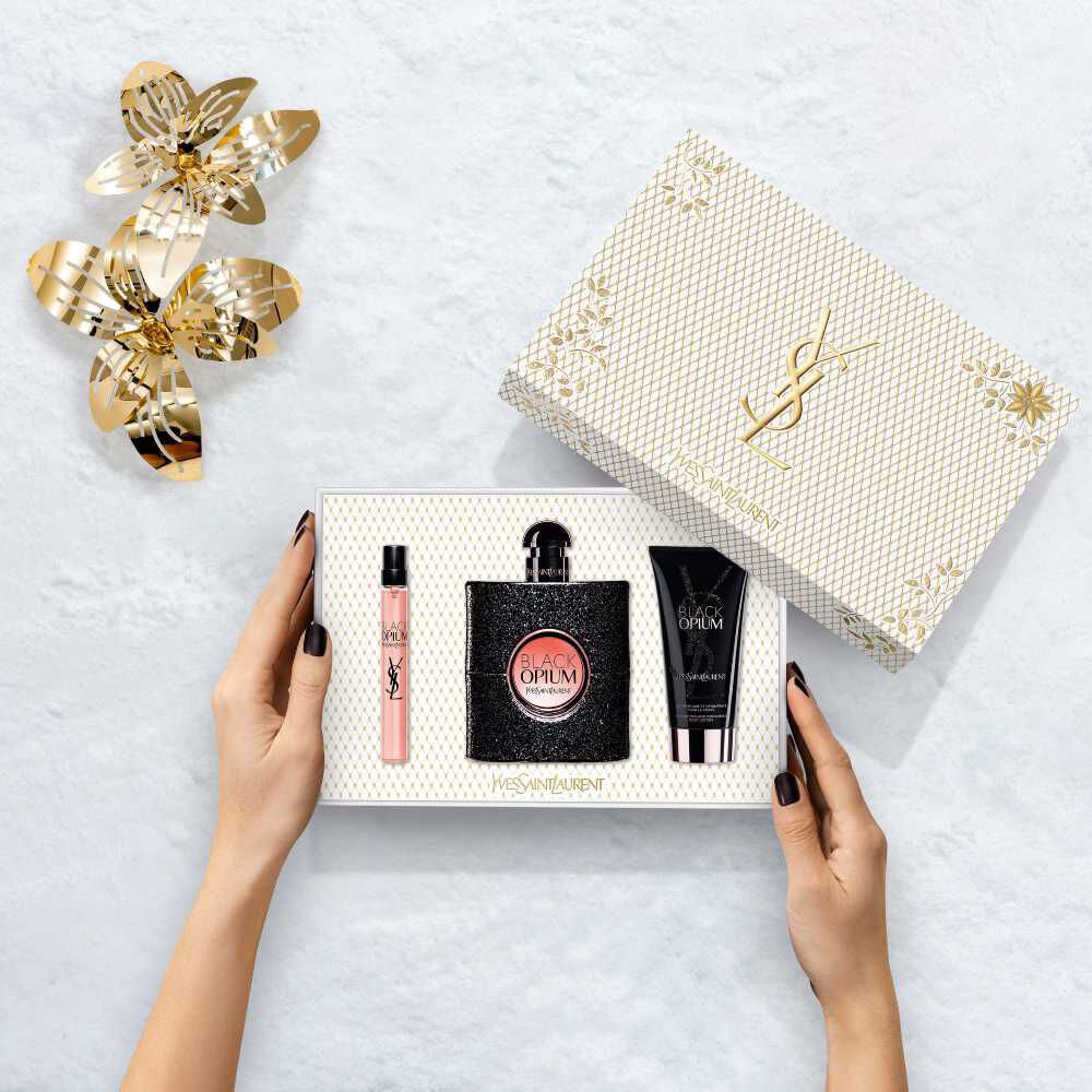 BLACK OPIUM EAU DE PARFUM + Lipstick gift set | YSL Beauty