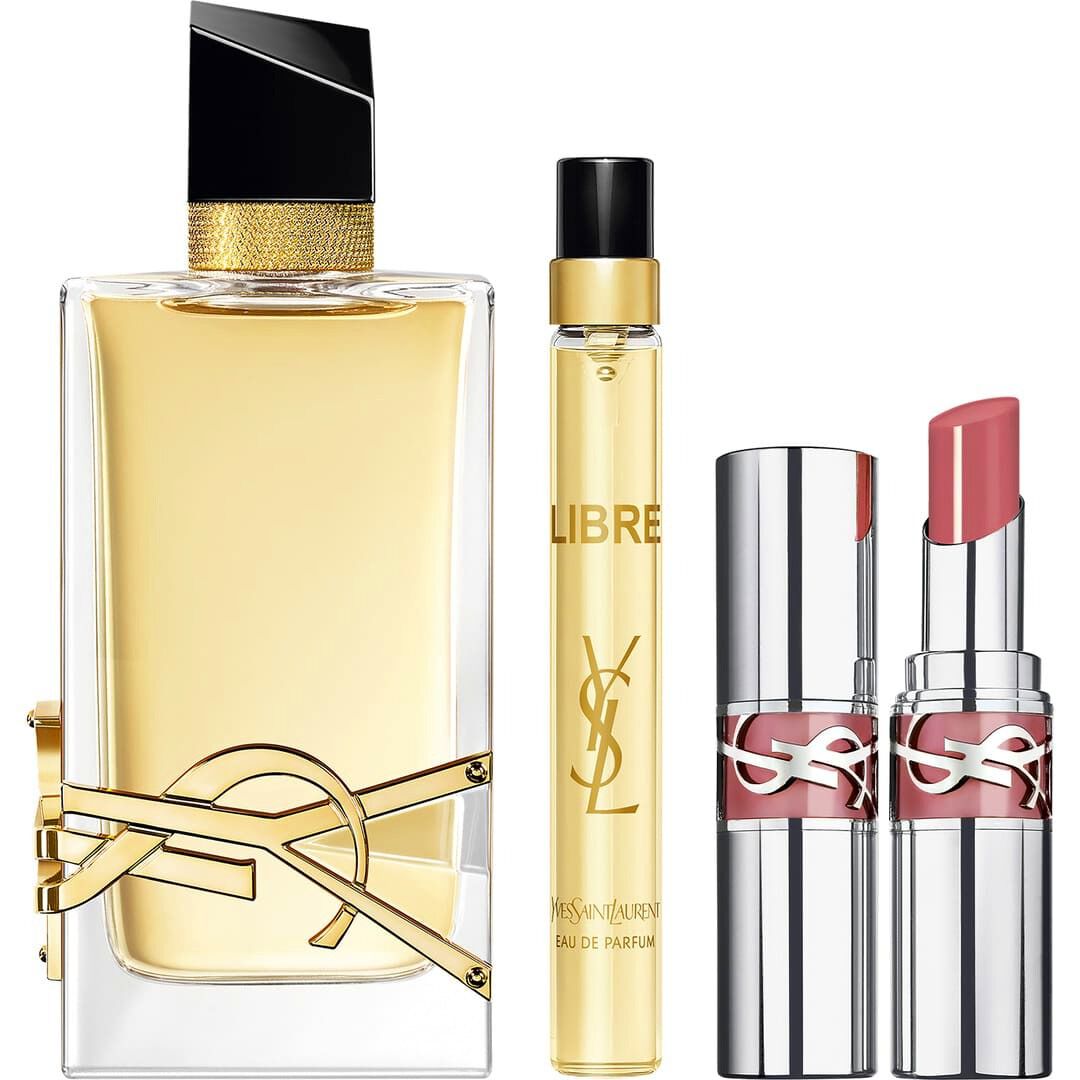 YSL LIBRE EDP 90ML + LIBRE EDP 10ML + YSL LOVESHINE 44 GIFT SET