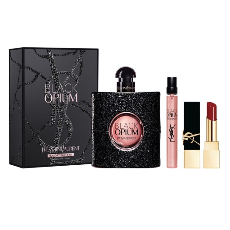 DISCOVER BLACK OPIUM HOLIDAY 2023 PARTY KIT YSL BEAUTY