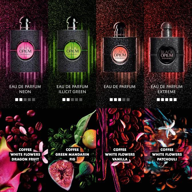 Black Opium Eau De Parfum Illicit Green YSL Beauty Australia