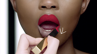 Rouge pur couture the slim matte lipstick swatch deals
