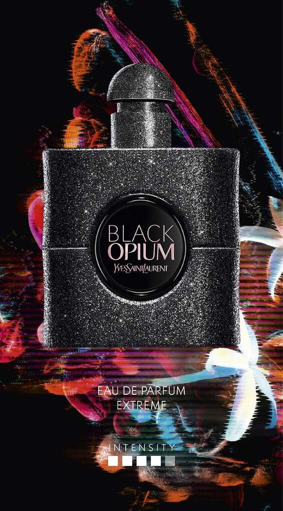 Black opinion perfume neon best sale