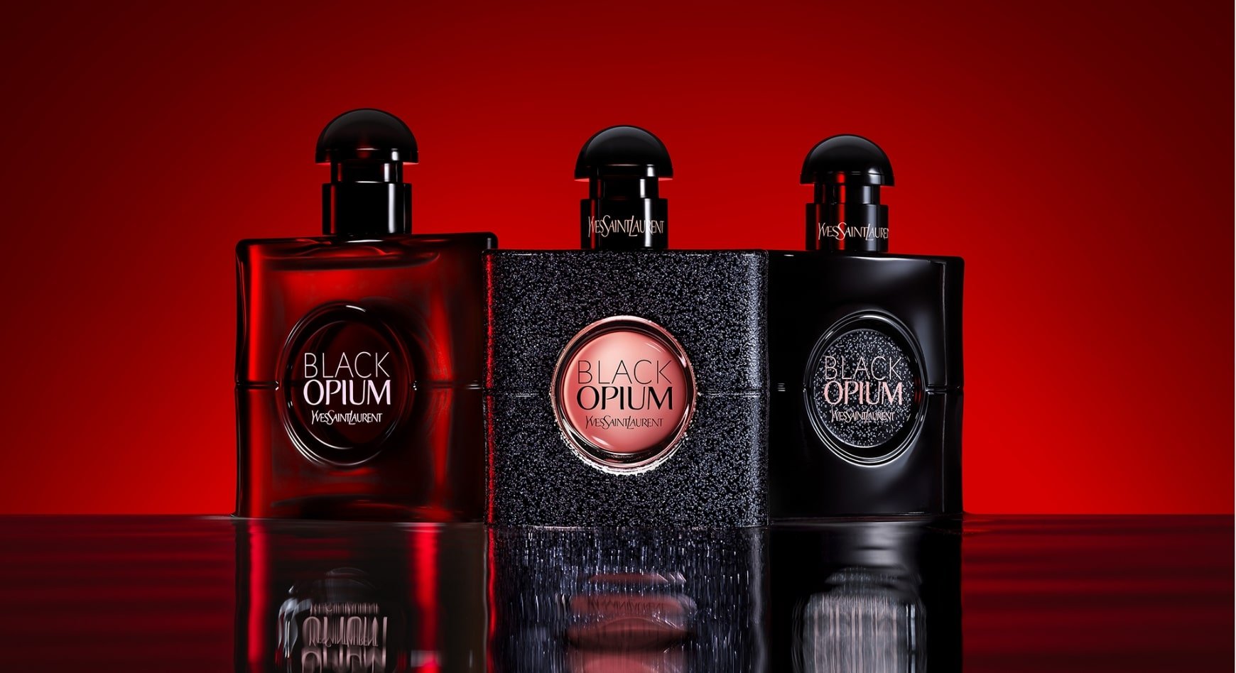 Black Opium Eau de Parfum Over Red YSL Beauty Australia